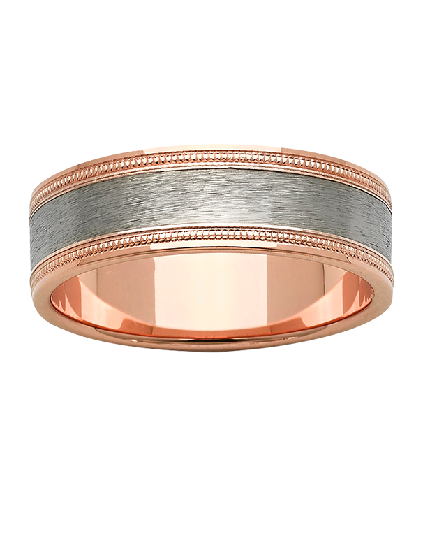 Wedding Band - Patterened Wedding Band - 781255