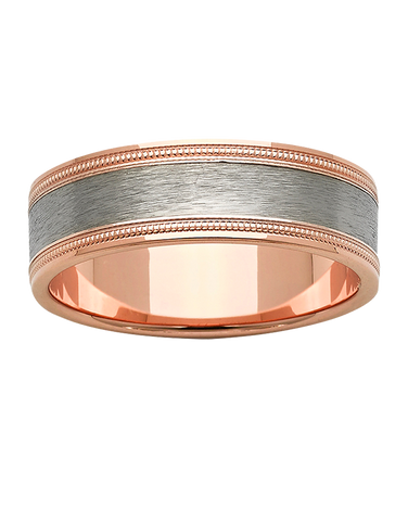 Wedding Band - Patterened Wedding Band - 781255