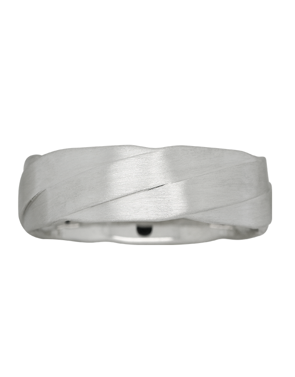 Wedding Band - Patterened Wedding Band - 781256