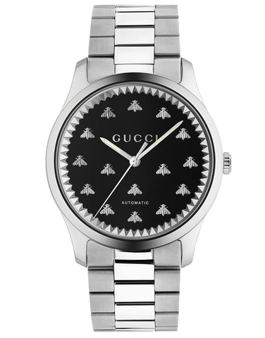 Gucci watch men black deals
