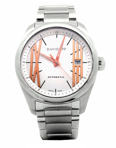 Davidoff Automatic Steel Gents Watch - 21135 - 761857