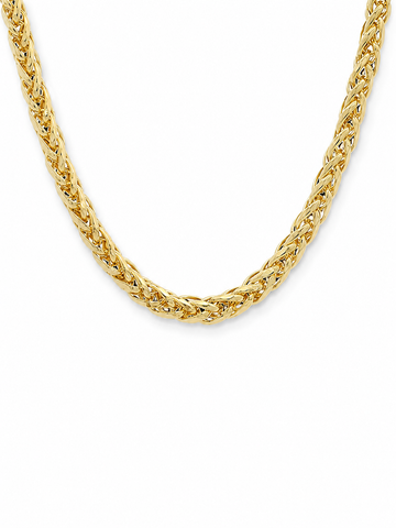 Gold Chain-10ct Yellow Gold 50cm Foxtail Chain-785501