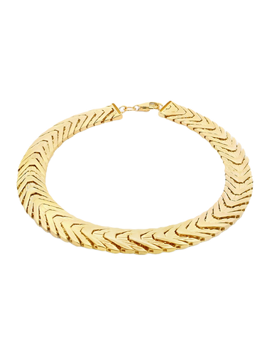 Gold Bracelet - 10ct Yellow Gold 19cm Bracelet - 788741