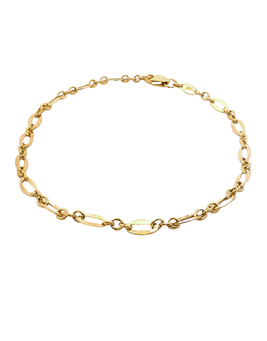 Gold Bracelet - 10ct Yellow Gold 19cm Bracelet - 788742