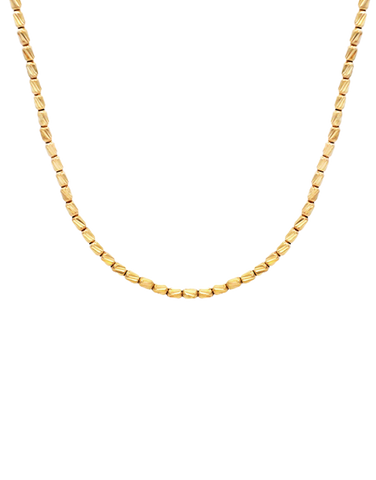 Gold Chain-10ct Yellow Gold 50cm Bead Chain-788748