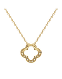Diamond Pendant - 10ct Yellow Gold Diamond Set Pendant - 789332