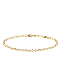 Diamond Bracelet - 10ct Yellow Gold Diamond Set Bracelet - 789346