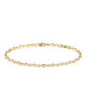 Diamond Bracelet - 10ct Yellow Gold Diamond Set Bracelet - 789348