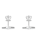Diamond Earrings - 10ct White Gold Diamond Set Earrings - 789361