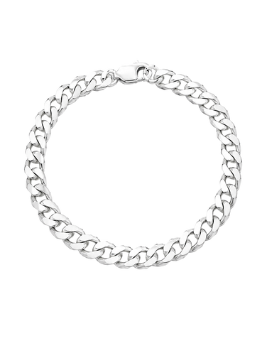 Silver Bracelet - Men's Sterling Silver Bracelet - 790283