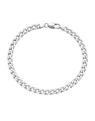 Silver Bracelet - Men's Sterling Silver Bracelet - 790288