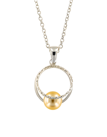 Mode d'Amelie - Sterling Silver & Gold Tone Necklet - 790371
