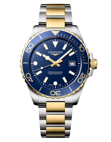 Longines Hydroconquest - Quartz Blue Dial 2Tone Steel 42MM - L3.769.3.96.7 - 790936