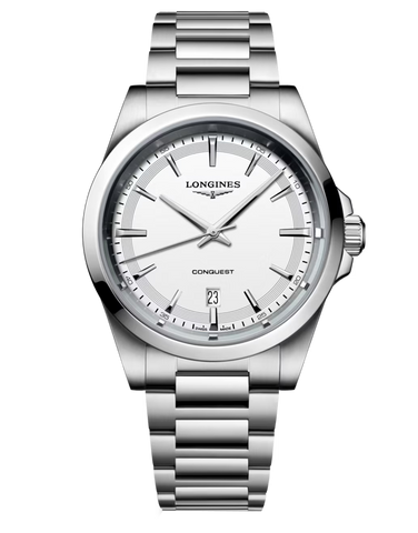 Longines Conquest - Quartz Steel 41MM - L3.860.4.12.6 - 790962