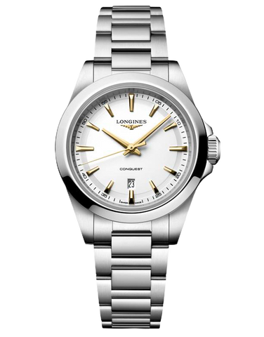 Longines Conquest - Quartz Mop Dia Dial Steel 30MM - L3.350.4.12.6 - 790972