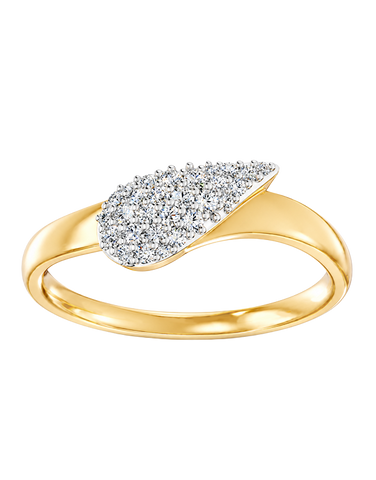 Diamond Rings - 10ct Yellow Gold Diamond Set Ring - 791413