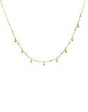 Gold Necklace - 10ct Yellow Gold 48cm Round Charm Chain - 791437