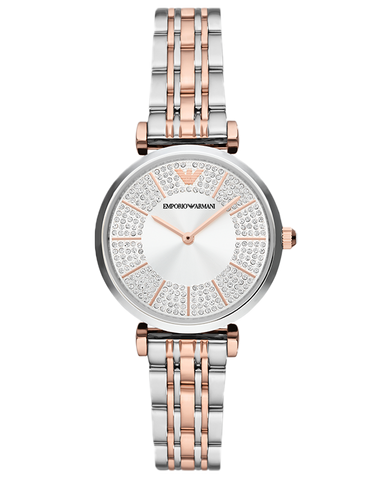 Emporio Armani - Two-Hand Two-Tone Stainless Steel Watch - AR11537 - 790314