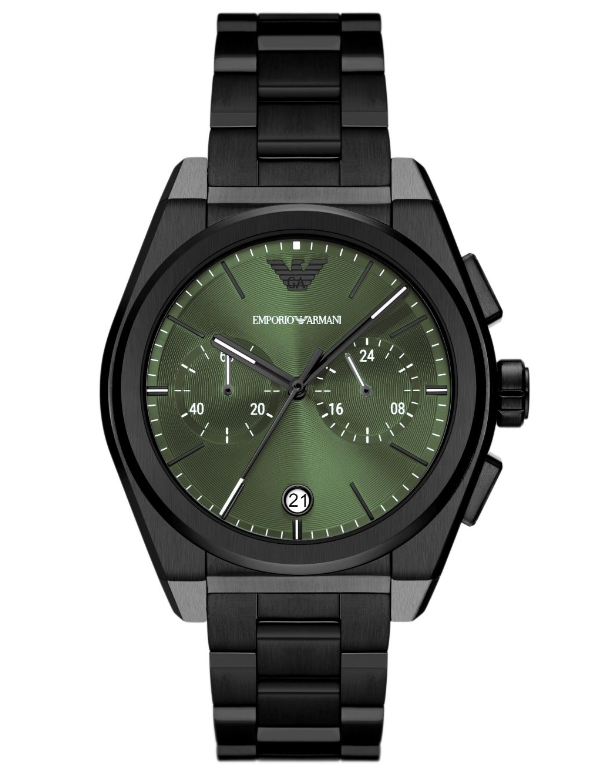 Emporio Armani - Chronograph Black Stainless Steel Watch - AR11562 - 787762