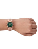 Emporio Armani-Three-Hand Date Rose Gold-Tone Stainless Steel Watch-AR11639-789083