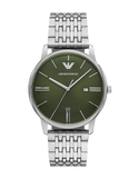 Emporio Armani - Three-Hand Date Stainless Steel Watch- AR11644-789079