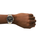 Emporio Armani - World Explorer Solar-Powered Chronograph Two-Tone Stainless Steel Watch - AR11680 -789645