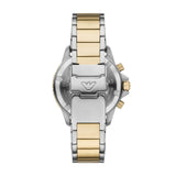 Emporio Armani - World Explorer Solar-Powered Chronograph Two-Tone Stainless Steel Watch - AR11680 -789645