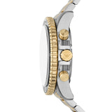 Emporio Armani - World Explorer Solar-Powered Chronograph Two-Tone Stainless Steel Watch - AR11680 -789645