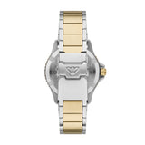 Emporio Armani - World Explorer Three-Hand Date Two-Tone Stainless Steel Watch - AR11682 - 790316