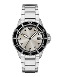Emporio Armani - World Explorer Three-Hand Date Stainless Steel Watch - AR11683 - 790315