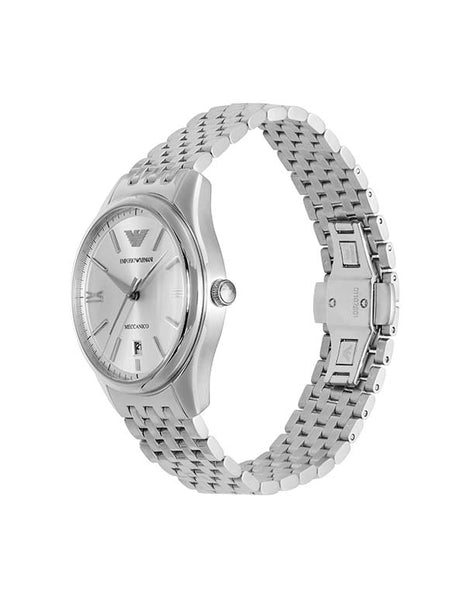 Emporio Armani - Automatic Three-Hand Date Stainless Steel Watch - AR6