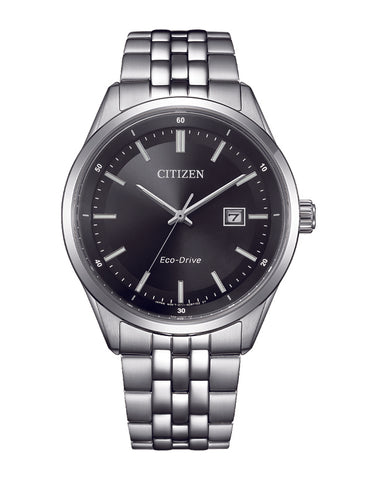 Citizen- Gents Eco-Drive Bracelet Stainless Steel Silver-BM7560-59E-789112