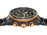 Rado - Captain Cook Auto Chrono Black Ceramic 43MM - R32190153- 790225