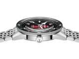 Rado - Captain Cook Auto Burgundy Black Dial Steel 39MM - R32223408- 790254