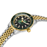 Rado - Captain Cook Auto Green Dual 2Tone Steel 39MM - R32225313 - 790255