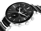 Rado - Centrix Chrono Qtz Black Ceramic Steel 41mm - R30210152 - 790062