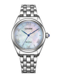 Citizen- Lds Eco-Drive Bracelet Stainless Steel Silver-EM1140-80D-789116