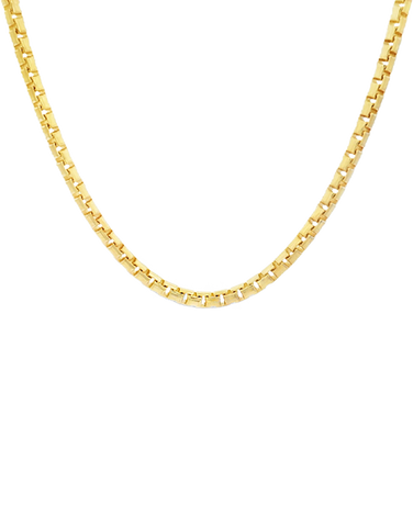 Gold Chain-10ct Yellow Gold 60cm Round Box Chain-785448