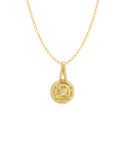 10ct Yellow Gold Diamond Set Pendant- 789212