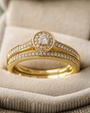 14ct Yellow Gold Diamond Ring - 783729
