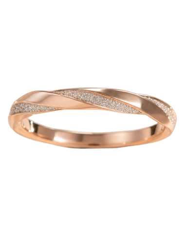 10ct Rose Gold Diamond Set Ring- 788306