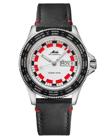 MIDO - Ocean Star Worldtimer - M026.830.16.030.00 - 790113 - PRE-ORDER