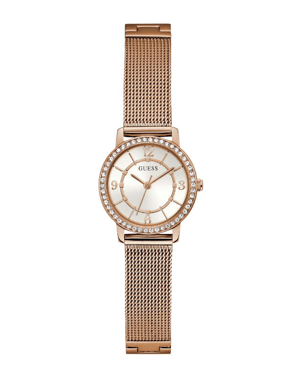 Guess Ladies Rose Gold Tone Analog Watch GW0534L3 787719