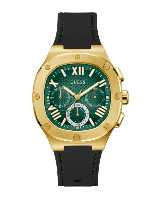 Guess - Men's Black Gold Multi-function Watch - GW0571G3 - 787722