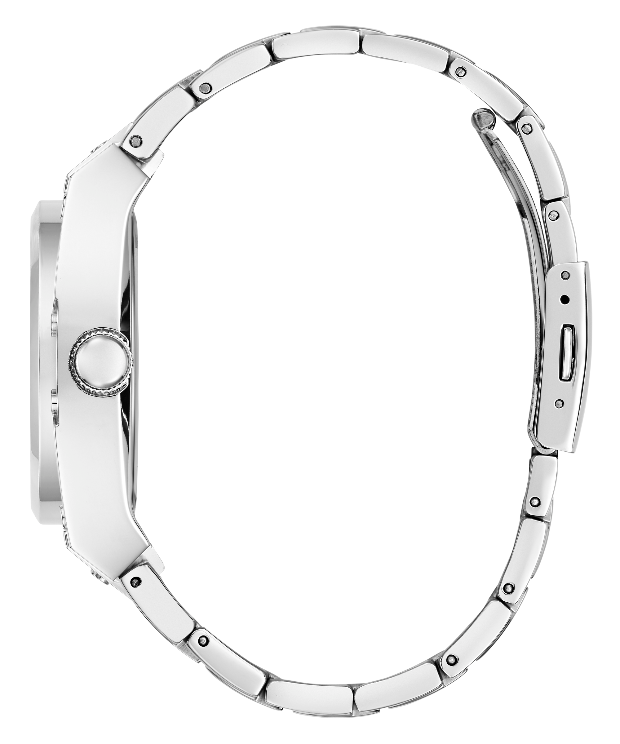 Guess - Men's Silver-Tone Multi-function Watch - GW0624G1 - 787723