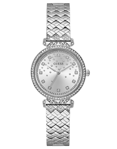 Guess - Enchantment Polished Silver Tone Watch - GW0763L1 - 788626