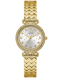 Guess - Enchantment Polished Gold Tone Watch - GW0763L2 - 788625