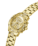 Guess - Majesty Polished Gold Tone Watch - GW0771L2 - 788631