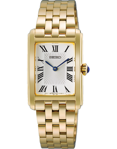 Seiko - Caprice Classic Line Square Case Gold - HGG001P - 791311
