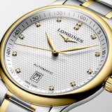 Longines Master Collection - Automatic Silver - "barleycorn" dial - 18k YG - L2.628.5.77.7 - 753385